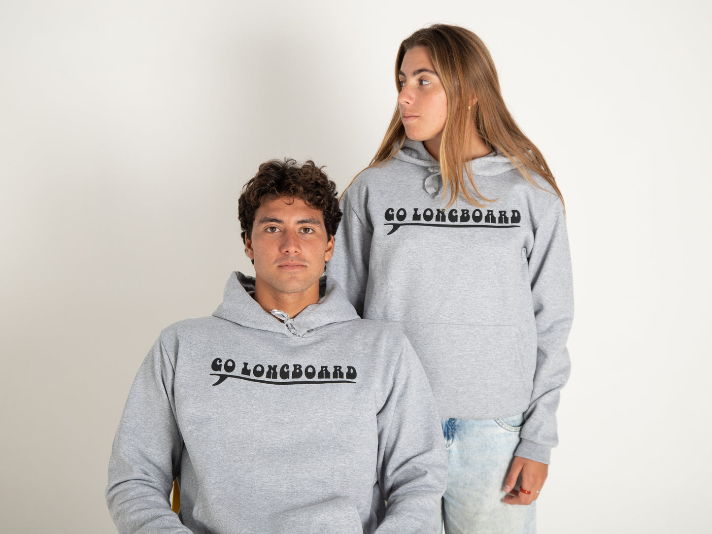 Felpa con cappuccio Go Longboard